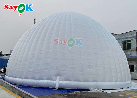 Lều không khí bơm lên quảng cáo cấu trúc lều mái vòm Igloo bơm lên