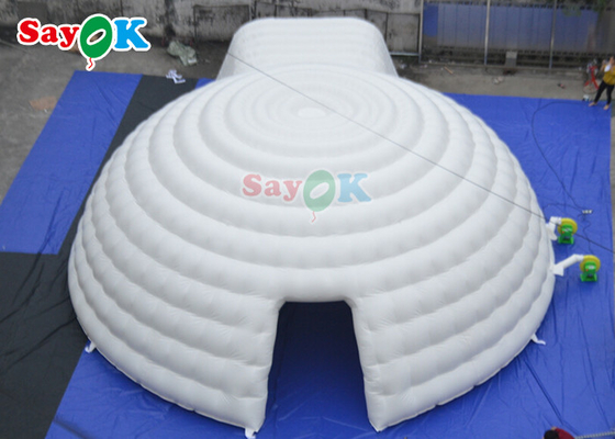 Lều Igloo bơm lên không khí bơm không khí bơm lên Dome Lều cho triển lãm sự kiện bữa tiệc