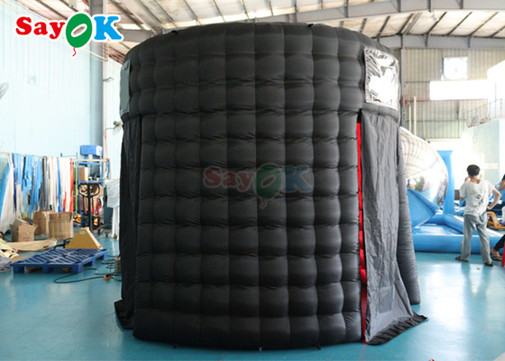 Di động Tùy chỉnh Air 360 Photo Booth Bao vây Inflatable Cube Backdrop Lều