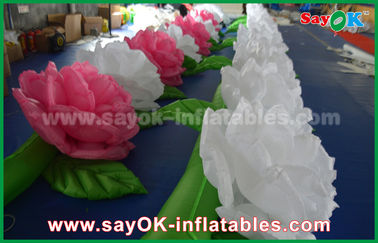 Thay đổi màu sắc LED Chuỗi hoa Inflatable cho trang trí đám cưới