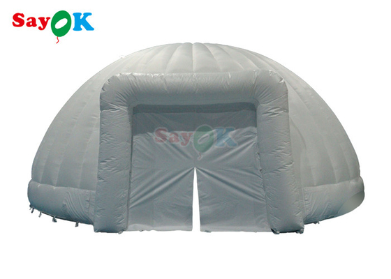 PVC Tarpaulin Cửa hai dẫn lều mái vòm bơm cho sự kiện bên ngoài