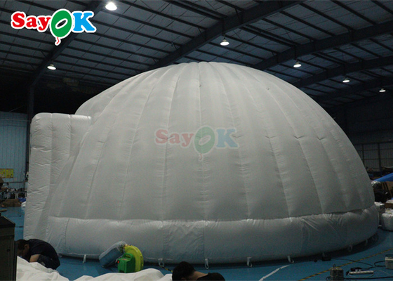 PVC Tarpaulin Cửa hai dẫn lều mái vòm bơm cho sự kiện bên ngoài