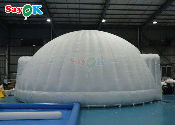 PVC Tarpaulin Cửa hai dẫn lều mái vòm bơm cho sự kiện bên ngoài