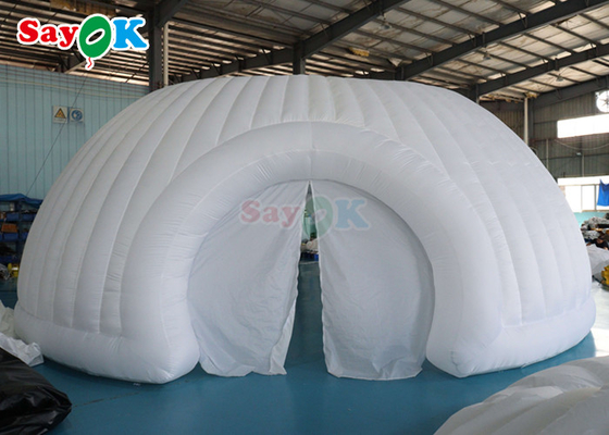 Quảng cáo Trại Marquee Lửa Panorama Dome Trại cưới trắng Lửa
