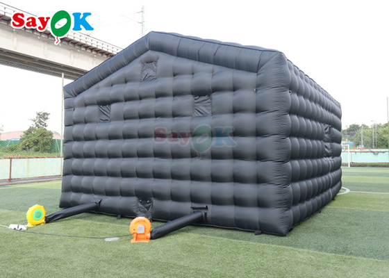 Chuồng tiệc Cube bơm nổi Sự kiện Câu lạc bộ đêm bơm nổi Đèn disco Đèn nhạc quán bar Lều bơm nổi Câu lạc bộ đêm cho thuê