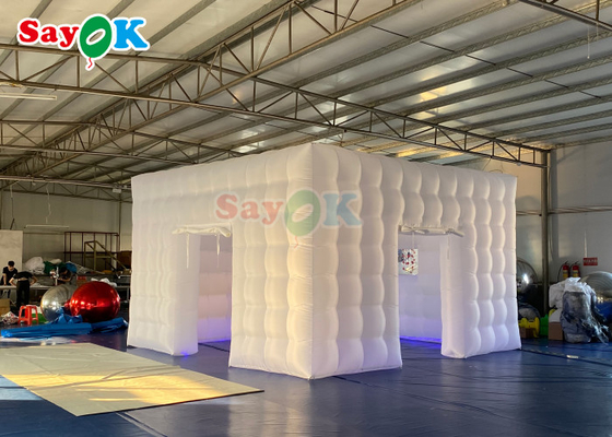 LED cấu trúc sự kiện Lều khí bơm hộp đêm Lều tiệc bơm Lều khí bơm