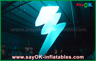 Nylon Vải Treo Inflatable Chiếu Sáng Trang Trí Với Ánh Sáng LED Thay Đổi Màu Sắc