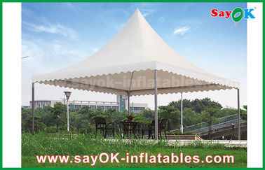 Lều tán sự kiện Lều gấp 10x10 bằng nhôm PVC chống nước Lều chùa 10x10 Trung Quốc