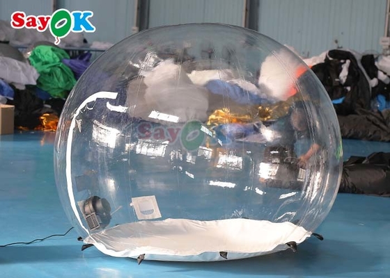 2 mét bong bóng bơm lắp đặt trong phòng trưng bày ngoài trời