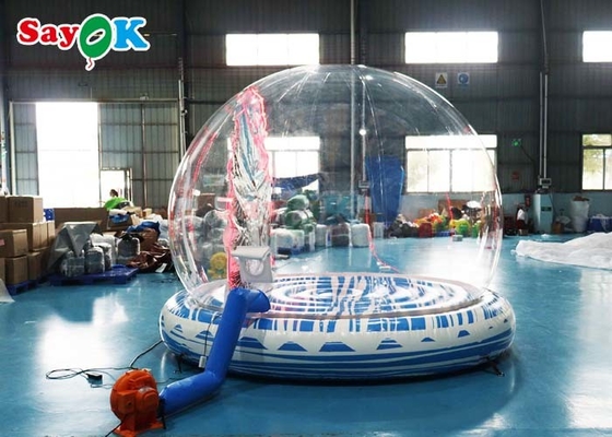 Giant Inflatable Snow Ball Party Bubble Dome Blow Up Christmas Snow Globe Cho Sự kiện