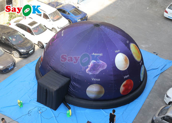 3d Projection Planetarium Inflatable Dome Tent 360 độ Full Dome Projection Home