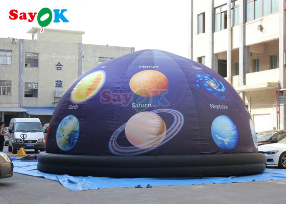 3d Projection Planetarium Inflatable Dome Tent 360 độ Full Dome Projection Home