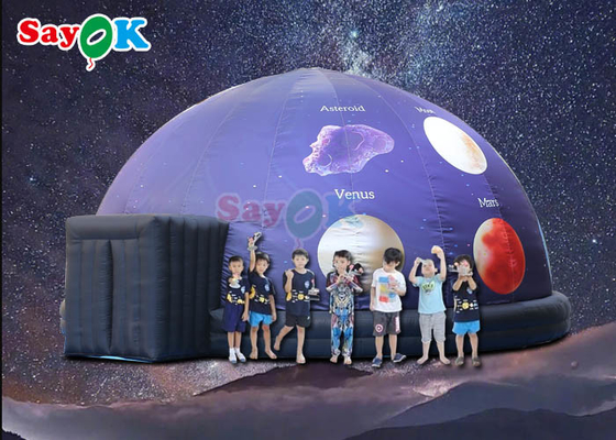 Lều hành tinh bơm portable 360 Projection Mobile Planetarium Dome Event Tent