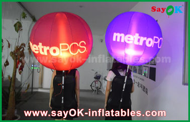 Có thể thay đổi đèn Led ba lô Balloon Inflatable ánh sáng trang trí cho thuê kinh doanh