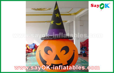 Inflatable trang trí ngày lễ, bí ngô nhân vật hoạt hình inflatable cho halloween