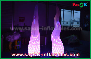 Inflatable Magical cây ánh sáng với in logo cho trang trí / đèn lễ hội