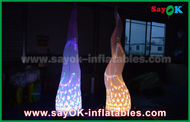 Inflatable Magical cây ánh sáng với in logo cho trang trí / đèn lễ hội