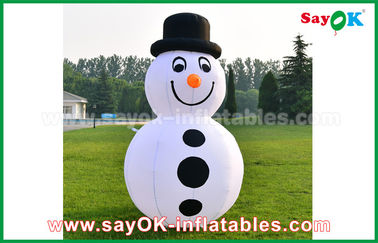 210D Oxford vải inflatable nhân vật hoạt hình phổ biến trắng Snowman / olaf
