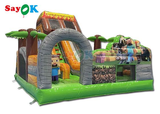 Outdoor Inflatable Slide 21.3FT Inflatable Bouncy Castle Slide Kids Slide Bouncer House Cho trong nhà