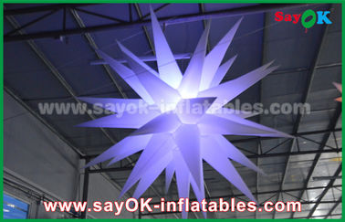 1.5 m 190 D Nylon quảng cáo Inflatable chiếu sáng trang trí, ngôi sao inflatable với ánh sáng Led