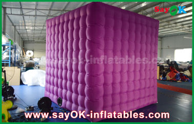 Đảng / Sự kiện Inflatable chiếu sáng trang trí chiếu sáng Cube Nylon vải