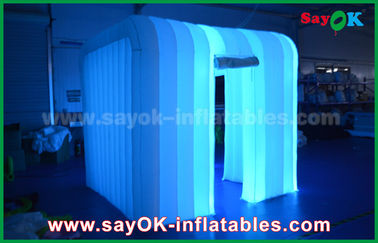 Quảng cáo treo Inflatable Cube đầy màu sắc trang trí với ánh sáng Led