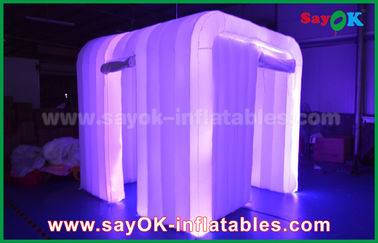 Quảng cáo treo Inflatable Cube đầy màu sắc trang trí với ánh sáng Led