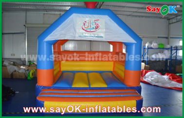 Bé không khí bouncer inflatable trampoline, hạnh phúc hop lâu đài bouncy