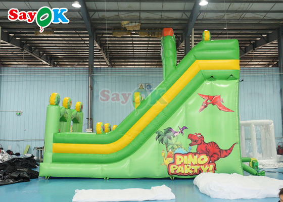 Dòng thương mại Slide nước Inflatables Dinosaur Inflatable Bounce Slide Đối với trẻ em