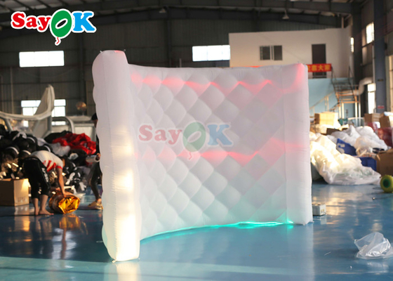 Màn hình mới hấp dẫn Led Wall Inflatable LED White Photo Booth Wall For Event
