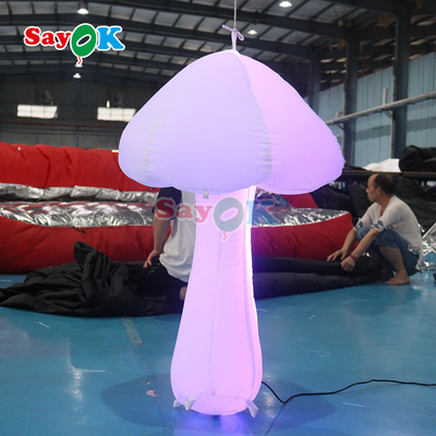 Music Stage Deco Bối cảnh nấm bơm hoa trang trí đèn bơm hoa cây