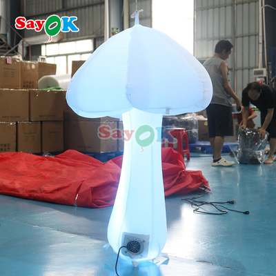 3.2FT Ống nấm hơi ánh sáng Giáng sinh trang trí Ống nấm hơi LED