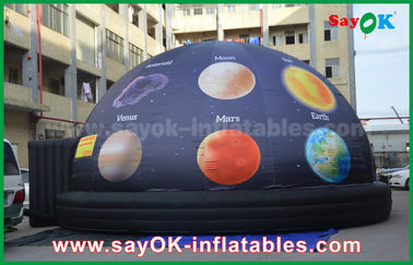 6 m 210 D Oxford Vải Xách Tay Inflatable Planetarium Dome cho Rạp Chiếu Phim với In Đầy Đủ