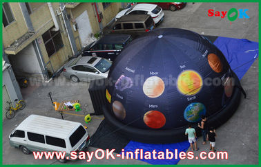 6 m 210 D Oxford Vải Xách Tay Inflatable Planetarium Dome cho Rạp Chiếu Phim với In Đầy Đủ