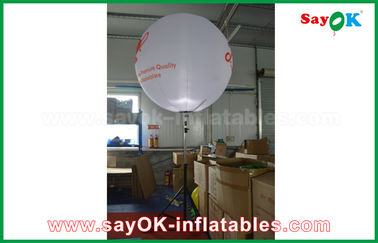 Tùy chỉnh 1.5m DIA Inflatable chiếu sáng trang trí cho quảng cáo, đứng bóng với Tripod