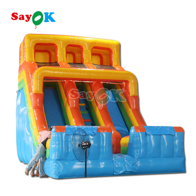 Máy trượt nước hạng thương mại Máy trượt đôi