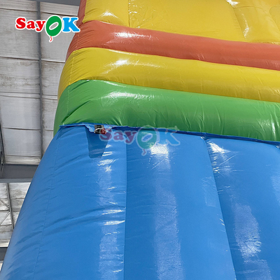 Outdoor Inflatable Slide Đơn giản PVC Inflatable Bouncer Slide Blow Up Commercial Slide Với ao cho trẻ em