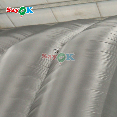 10x6x5.4mH Black Dome Trại sân khấu bơm cho sự kiện tiệc