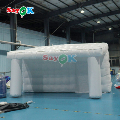 PVC đi ngoài trời Lều không khí Lều bơm tùy chỉnh Lều cube bơm