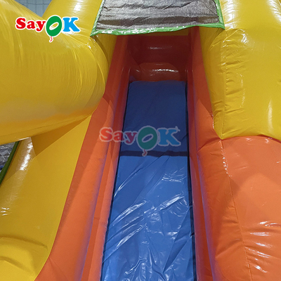 Trò chơi Lâu đài Bouncer Inflatable cho trẻ em Bữa tiệc nhà bơm bơm nhảy và trượt combo với lựa chọn cối xay gió