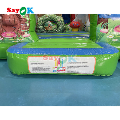 Trò chơi Lâu đài Bouncer Inflatable cho trẻ em Bữa tiệc nhà bơm bơm nhảy và trượt combo với lựa chọn cối xay gió