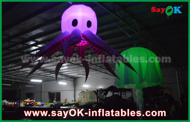 Thay đổi màu LED Stage inflatable Octopus Đối với Đảng Và đám cưới