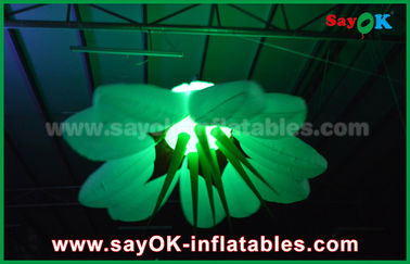 190T Nylon màu có thể thay đổi hoa Inflatable chiếu sáng trang trí cho đám cưới