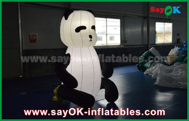 Sản phẩm bơm hơi bền, động vật Panda Panda hoạt hình cho quảng cáo