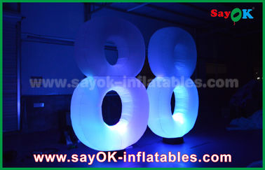 Sứa Loại Inflatable Chiếu Sáng Trang Trí LED Light Số 8 8 Cho Thấy
