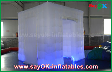 Inflatable Photo Studio RGB LED Inflatable Photo Booth Case 2.5x2.5m Hoặc Customzied