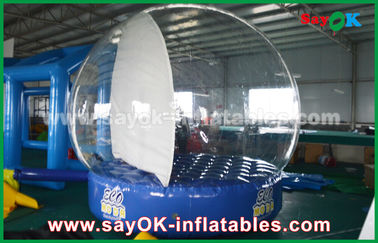 3m / 4m / 5m DIA inflatable tuyết bóng với 0.6mm PVC cho Giáng sinh
