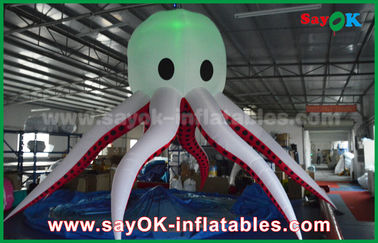 Tua treo LED khổng lồ Inflatable bạch tuộc tiết kiệm năng lượng đa màu