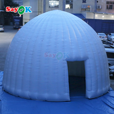 Lều Igloo lớn có thể di chuyển mái vòm bơm cho các bữa tiệc ngoài trời
