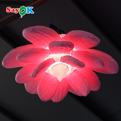 Đèn Led bơm hoa sen bơm cho trang trí đám cưới Bàn quảng cáo